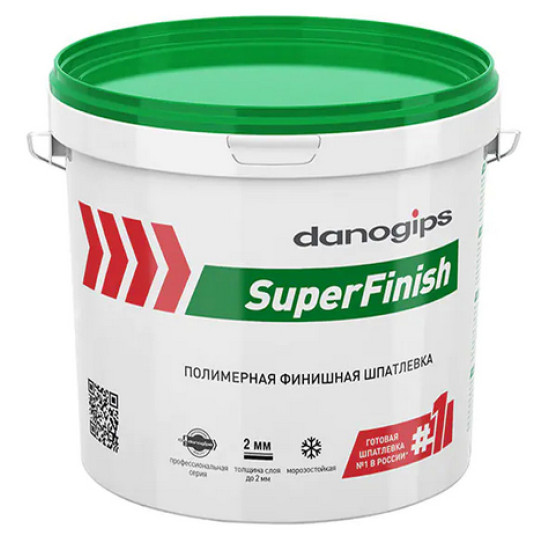 Финишная шпатлевка Danogips SuperFinish. 24 кг. РБ.