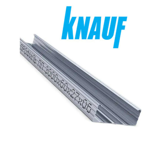 Профиль Knauf для гипсокартона CD 60x27. Длина 3м. Толщина 0,6 мм. РФ.