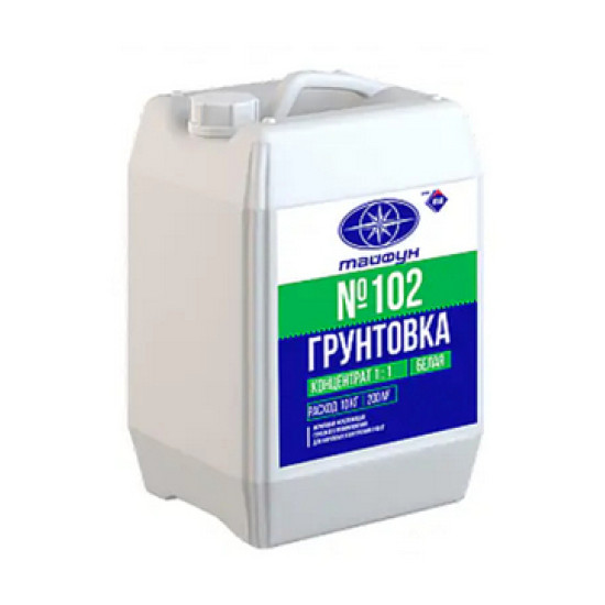 Грунтовка-концентрат 1:1. Укрепляющая. Тайфун Мастер №102. 5 кг. РБ.