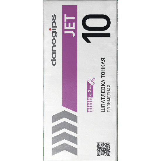 Шпатлевка DANOGIPS DANO JET 10 полимерная. 20 кг. РФ.