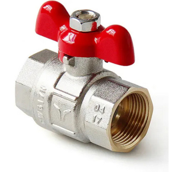 Кран шаровый полнопроходной металлический BВ 3/4'. FWB63-F20-F20X. РФ. Кран шаровый полнопроходной металлический BВ 3/4'. FWB63-F20-F20X. РФ.