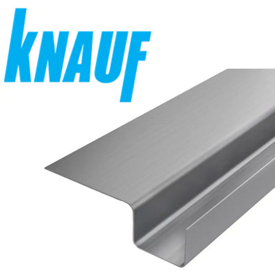 Профиль KNAUF LED (P) 15х2000 мм. Для светодиодной подсветки. РФ.