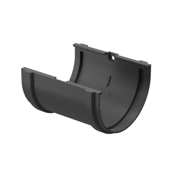 Соединитель желобов Docke PREMIUM (Графит). RAL7024. РФ.