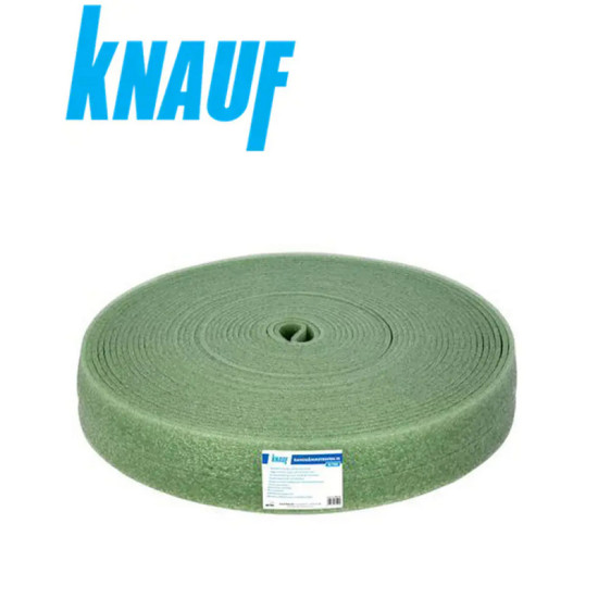 Кромочная лента Knauf FE. Высота 100 мм. Длина 40 м. Толщина 8 мм. РФ.