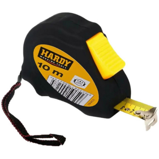 Рулетка измерительная Hardy 10м х 25мм. Китай.