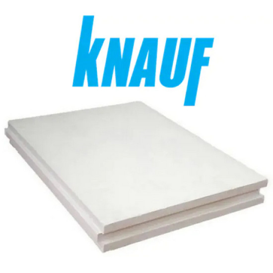 Гипсовая пазогребневая плита KNAUF. Размер 667х500х80 мм. РБ.