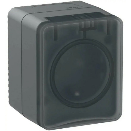 Розетка IP54 с заземлением и шторками Schneider Electric AtlasDesign ATN544045. РФ.