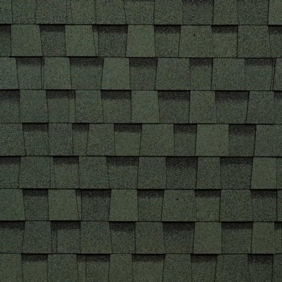 Многослойная черепица Технониколь Shinglas Фазенда. Зеленый. 0711. 2,6 м² РФ.