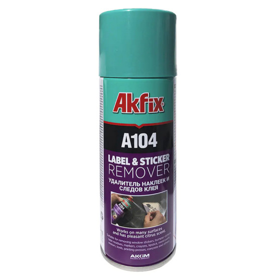 Очиститель наклеек Akfix A104 200 мл. Турция.