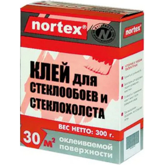 Клей для стеклохолста Nortex. 300 г (на 30 м.кв.). РФ.