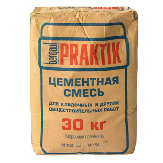 Кладочная смесь Bergauf Praktik универсальная. РБ. 30 кг. Кладочная смесь Bergauf Praktik универсальная. РБ. 30 кг.