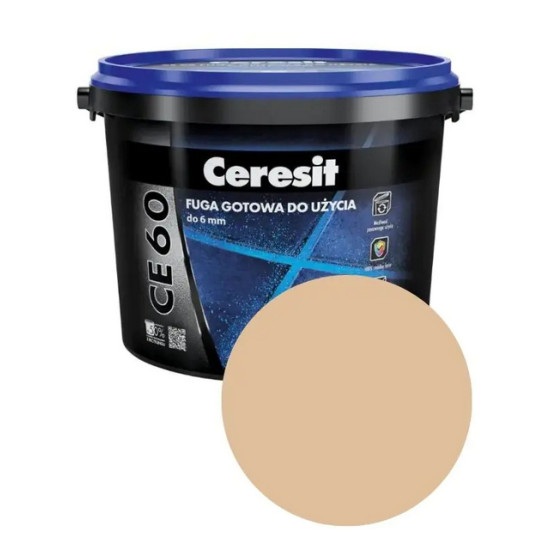 Фуга Ceresit CE 60 готовая к применению. Карамель (46). 2 кг. Польша.