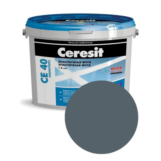 Фуга Ceresit CE 40. РБ. Цвет № 111. Стальной. 2 кг. Фуга Ceresit CE 40. РБ. Цвет № 111. Стальной. 2 кг.