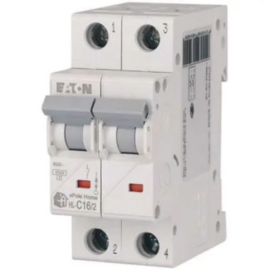 Автоматический выключатель EATON HL-C16/2. Румыния.