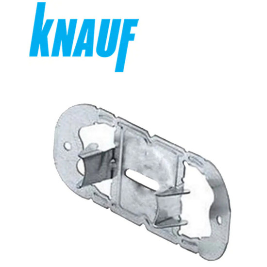 Зажим прямой KNAUF для крепления профилей CD 60/27. Германия.