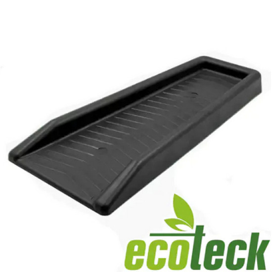 Желоб направляющий пластиковый 590х192/275х50 (черный). Ecoteck. РБ. Желоб направляющий пластиковый 590х192/275х50 (черный). Ecoteck. РБ.
