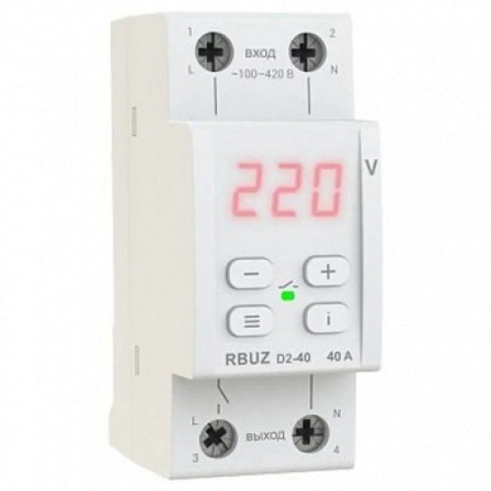 Реле напряжения RBUZ D2-40. Украина. Реле напряжения RBUZ D2-40. Украина.
