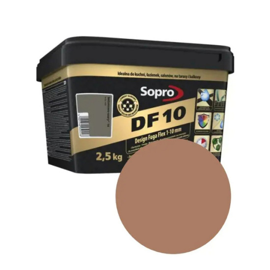 Фуга Sopro DF 10 №1066(52). Коричневая. 2,5 кг. Польша.