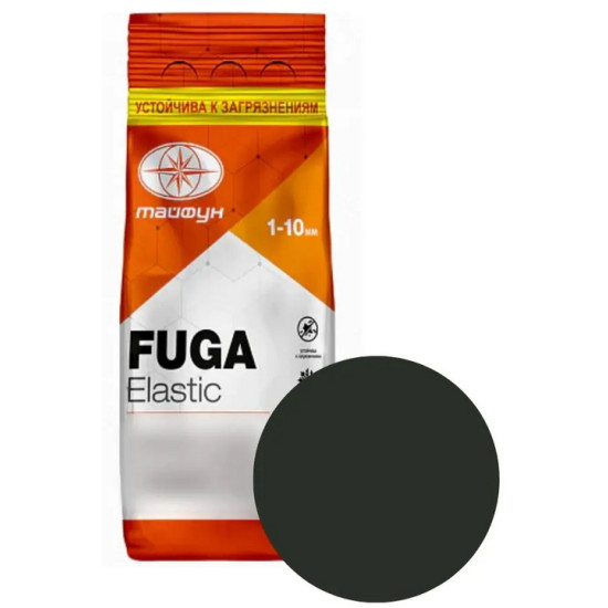 Фуга Тайфун Elastic. №037 Графитовый. 2 кг. РБ.