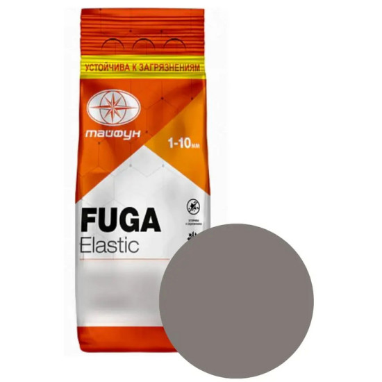 Фуга Тайфун Elastic. №136 Серебряный. 2 кг. РБ.