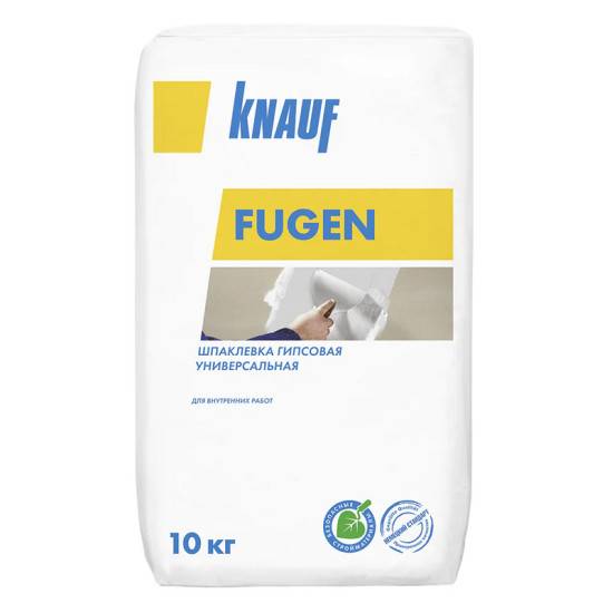 Шпатлевка Fugen KNAUF. Мешок 10 кг. РФ.