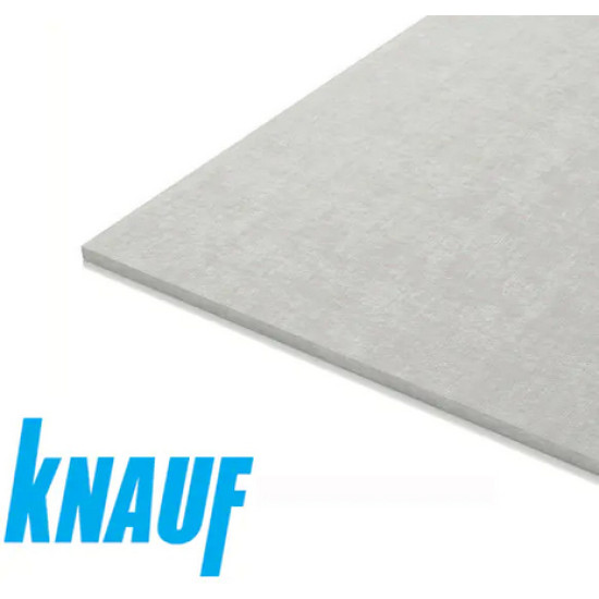 Гипсоволокнистый лист влагостойкий KNAUF 10х1200х2500 мм. РФ.