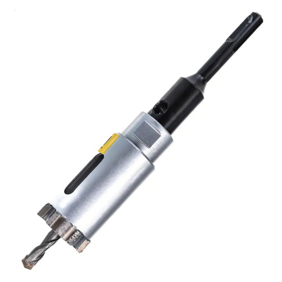 Коронка алмазная со сверлом Hilberg Laser 35 мм. HM235. По железобетону. Китай.