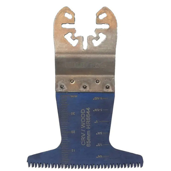 Полотно пильное погружное по древесине 65x40 мм. 14TPI. CrV. Hilberg. HR6644. Китай.