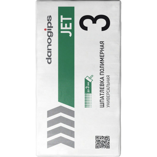 Шпатлевка DANOGIPS DANO JET 3 полимерная. 20 кг. РФ.