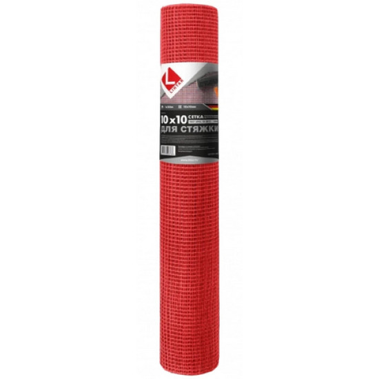 Стеклосетка для стяжки LIHTAR 10x10 мм. 1 х 30 м. Китай.