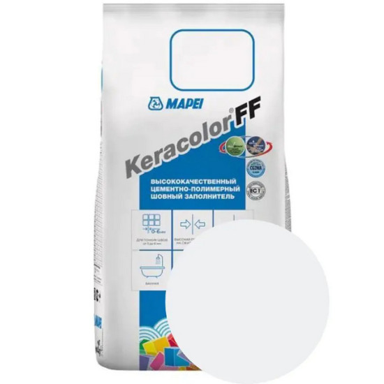 Фуга Mapei KERACOLOR FF № 111 (светло-серый). 2кг. РФ.