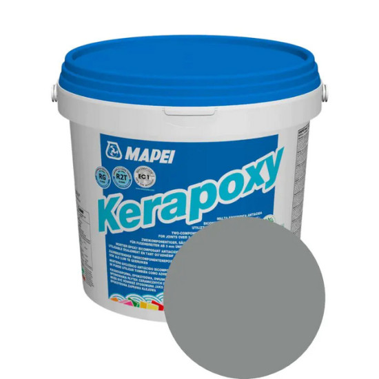 Эпоксидная фуга Mapei KERAPOXY 112 (серый). 2 кг. Италия. Эпоксидная фуга Mapei KERAPOXY 112 (серый). 2 кг. Италия.