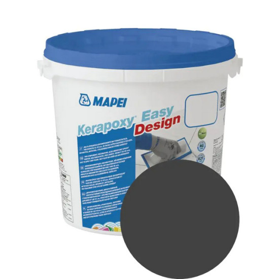 Эпоксидная фуга Mapei KERAPOXY Easy DESIGN 149 (вулк. пепел). 3 кг. Италия. Эпоксидная фуга Mapei KERAPOXY Easy DESIGN 149 (вулк. пепел). 3 кг. Италия.