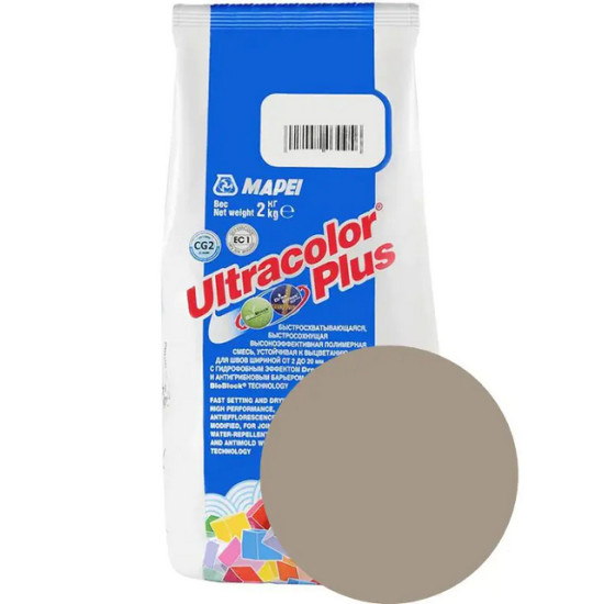 Фуга Mapei ULTRACOLOR PLUS №133 (песочный). 2 кг. РФ.