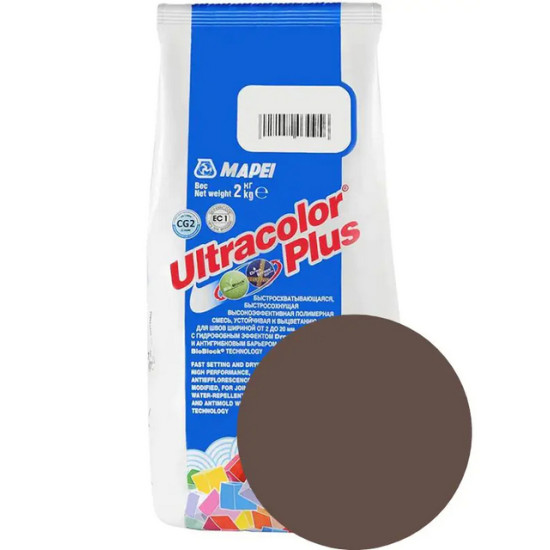 Фуга Mapei ULTRACOLOR PLUS №144 (шоколад). 2 кг. РФ.