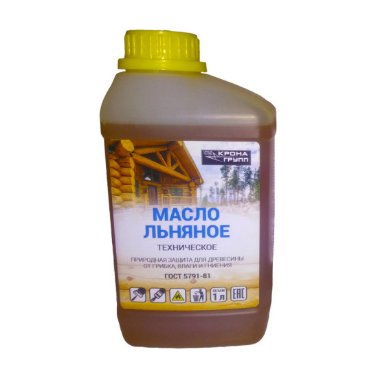 Льняное масло техническое 1 л. РБ. Льняное масло техническое 1 л. РБ.