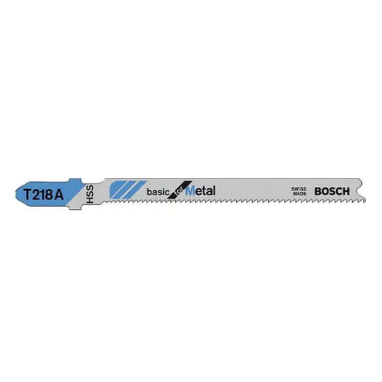 Пилка для лобзика Bosch T218А по металлу. Швейцария.