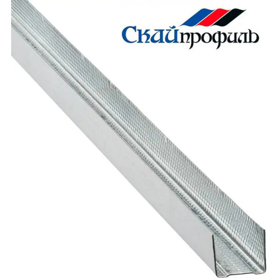 Профиль для гипсокартона UD 27x28. Длина 3м. Толщина 0,5 мм. РБ.