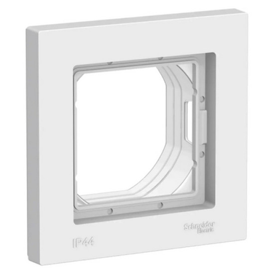 Рамка для выключателя IP44 AQUA Schneider Electric AtlasDesign ATN440101. РФ.