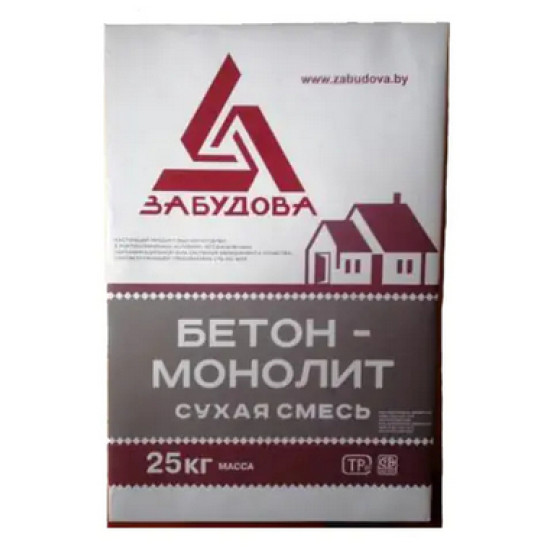 Смесь Забудова № 117. Бетон-монолит. 25 кг. РБ. Смесь Забудова № 117. Бетон-монолит. 25 кг. РБ.