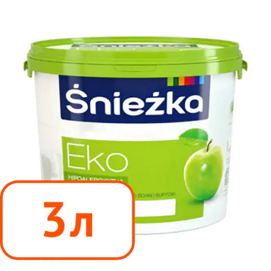 Sniezka EKO. Интерьерная краска. Польша. 3 л.