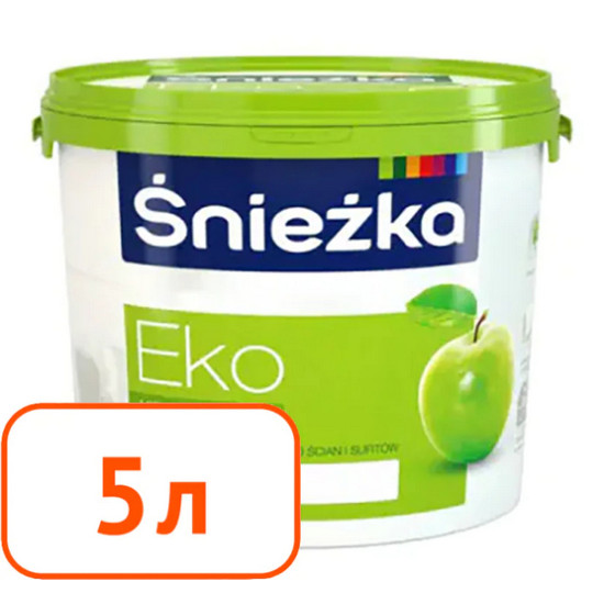 Sniezka EKO. Интерьерная краска. Польша. 5 л.