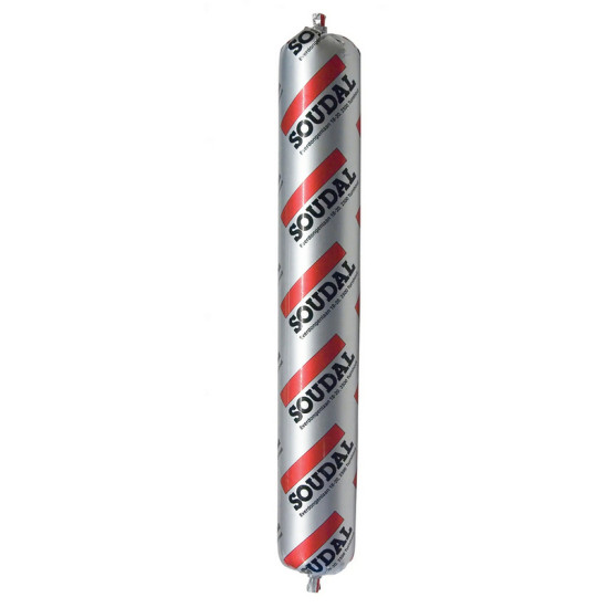 Клей-герметик полиуретановый Soudal Soudaflex 40FC белый. 600мл (колбаса). Бельгия.