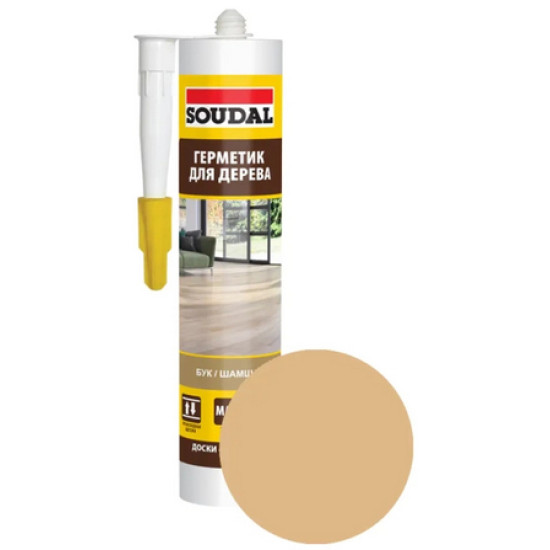 Герметик акриловый для дерева Soudal бук 280мл. Бельгия. Герметик акриловый для дерева Soudal бук 280мл. Бельгия.