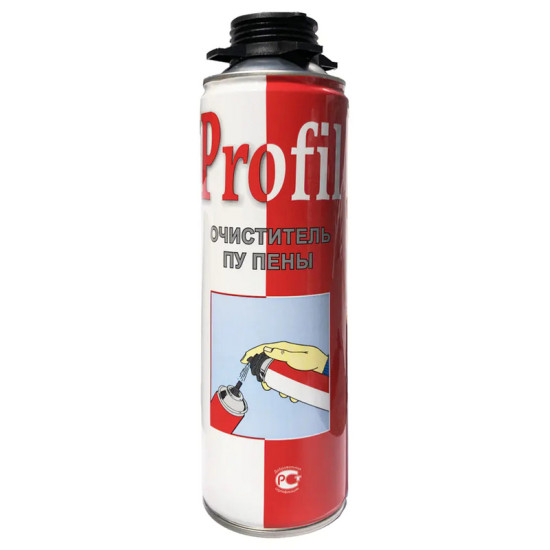 Очиститель монтажной пены Soudal Profil под пистолет. 400 мл. РФ.