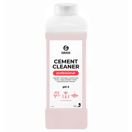 Средство для очистки после ремонта Grass Cement Cleaner 1 л. РФ. Средство для очистки после ремонта Grass Cement Cleaner 1 л. РФ.