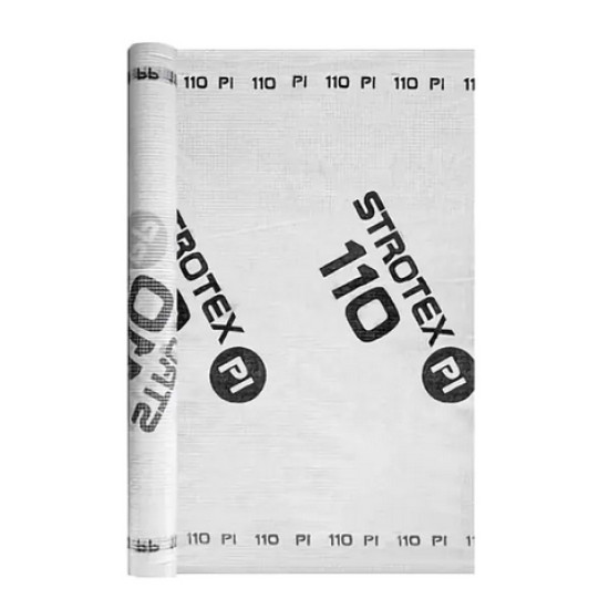 Пароизоляция Strotex 110 РI. Польша. Цена за рулон 75 м.кв. Пароизоляция Strotex 110 РI. Польша. Цена за рулон 75 м.кв.