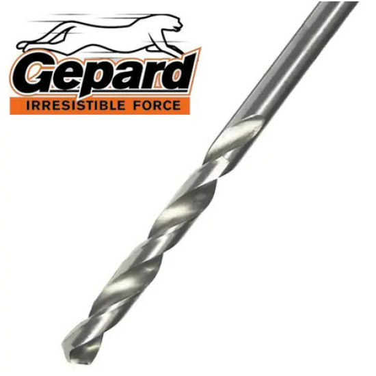 Сверло по металлу ц/х 8.0х109х165 мм удлиненное HSS-G GEPARD. Китай.