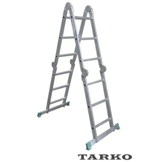 Лестница-трансформер TARKO 03403. 4х3 ступеней. 182 см (358 см). РБ. Лестница-трансформер TARKO 03403. 4х3 ступеней. 182 см (358 см). РБ.