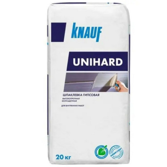 Шпатлевка KNAUF Унихард. Мешок 20 кг. РФ.